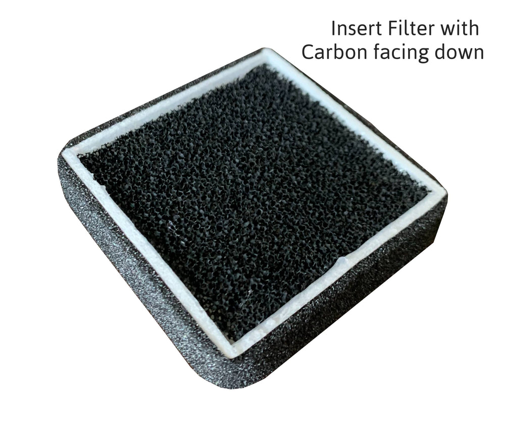 Insert Filter with Carbon facing down